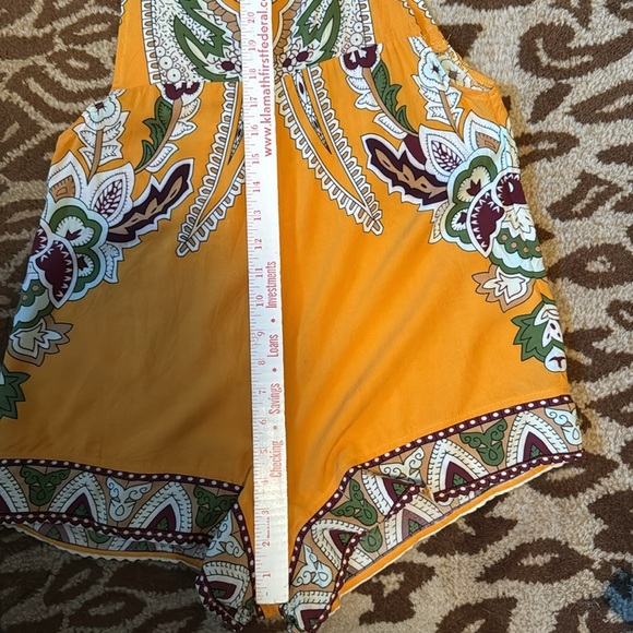 Lenni Romper Womens Size 4 Bohemian festival Artsy Beach 100% Cotton Australian - Picture 9 of 9